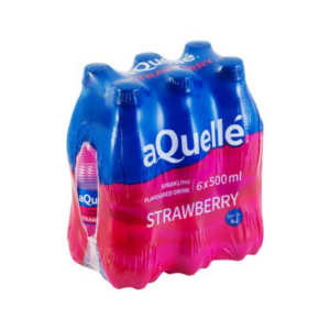 AQUELLE STRAWBERRY 6X500ML
