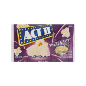 Act 11 Microwave Popcorn Sweet & Salty 85g