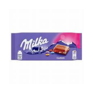 Milka 100g Slab Confetti