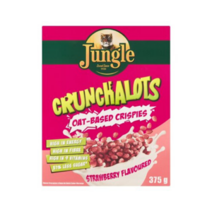 JUNGLE CRUNCHALOT STRAWBERRY 375G