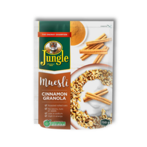JUNGLE MUESLI GRANOLA CINNAMON 750G