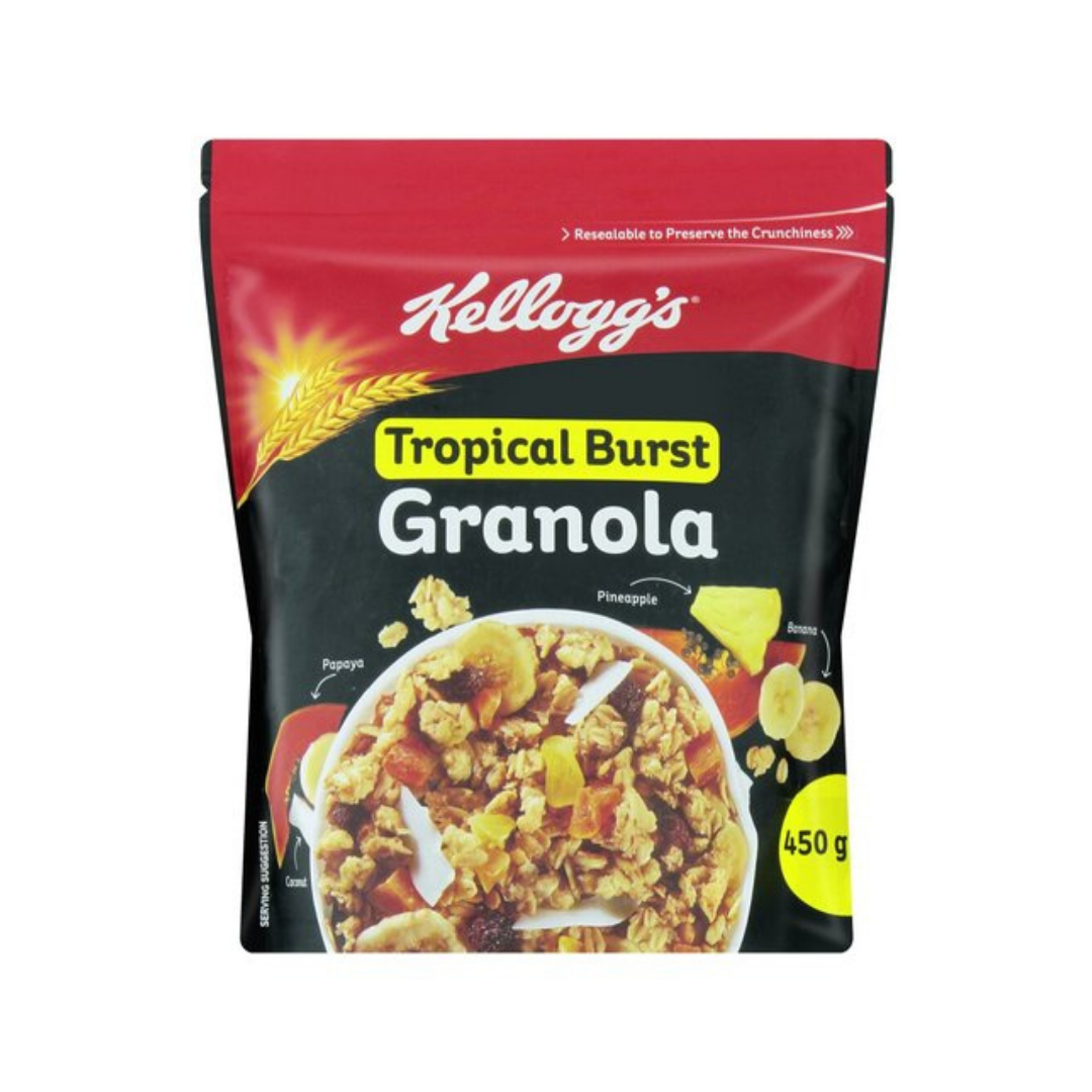 KELLOGGS GRANOLA TROPICAL 450G