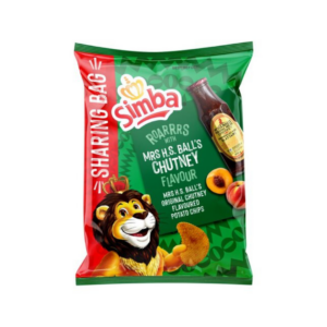 Simba Potato Chips Mrs H.S.Balls Chutney 120g