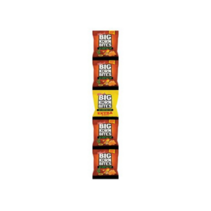 Willards Big Korn Bites Strip Barbeque 5 x 25g