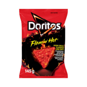Doritos Corn Chips Flamin Hot Nachos 145g