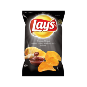 Lay's Potato Chips Sweet Smokey American Bbq 120g
