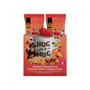 House Of Coffee Salted Caramel & Honeycomb Cappuccino sachets 8's